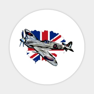 Spitfire - Union Jack Magnet